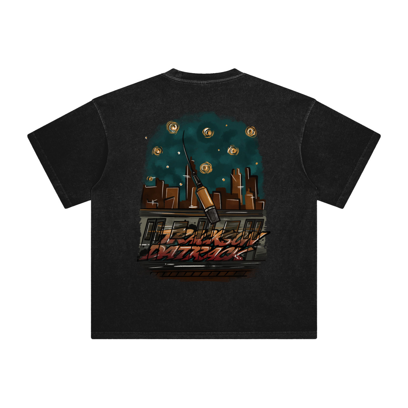 Tracks Graphite T-Shirt