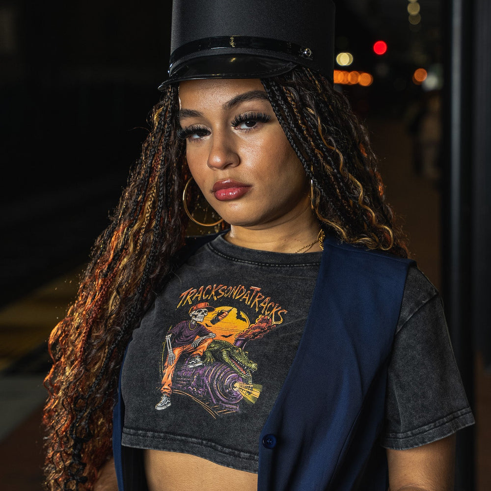 Graveyard Shift Women’s Crop Tee