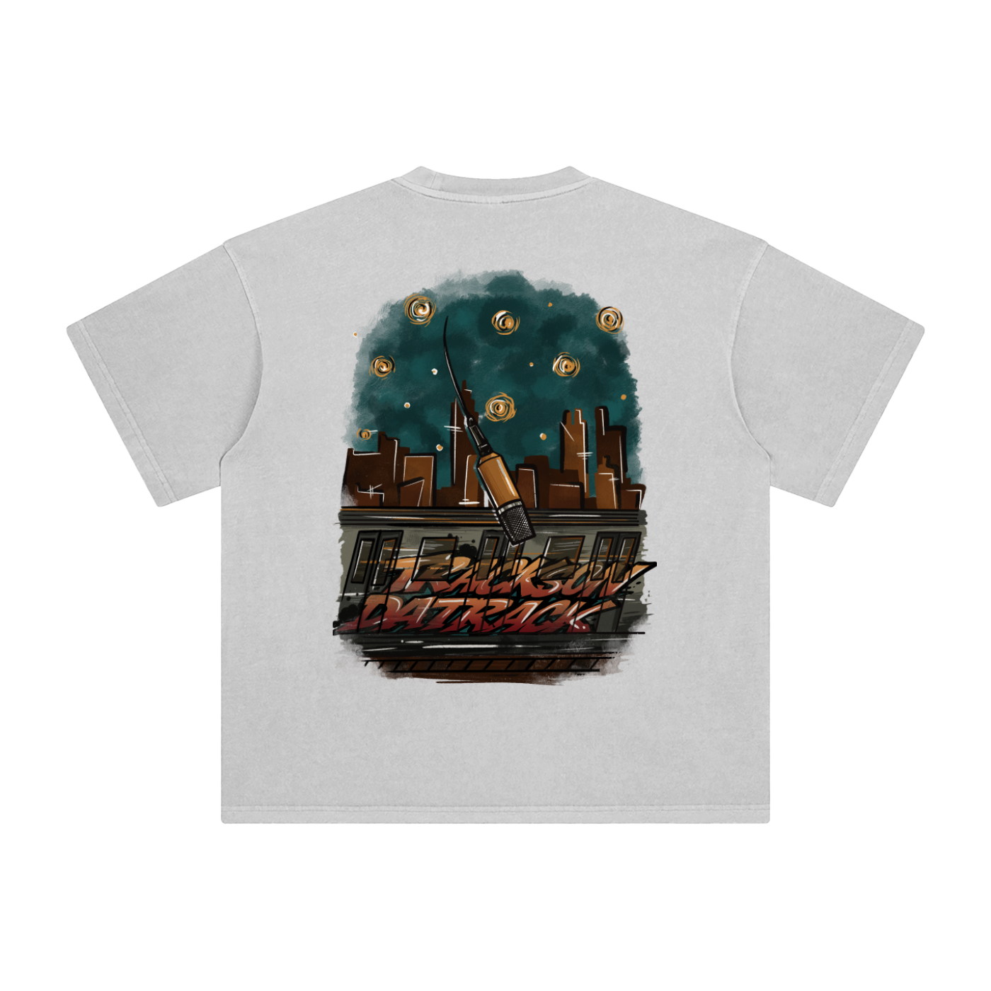 Tracks Graphite T-Shirt