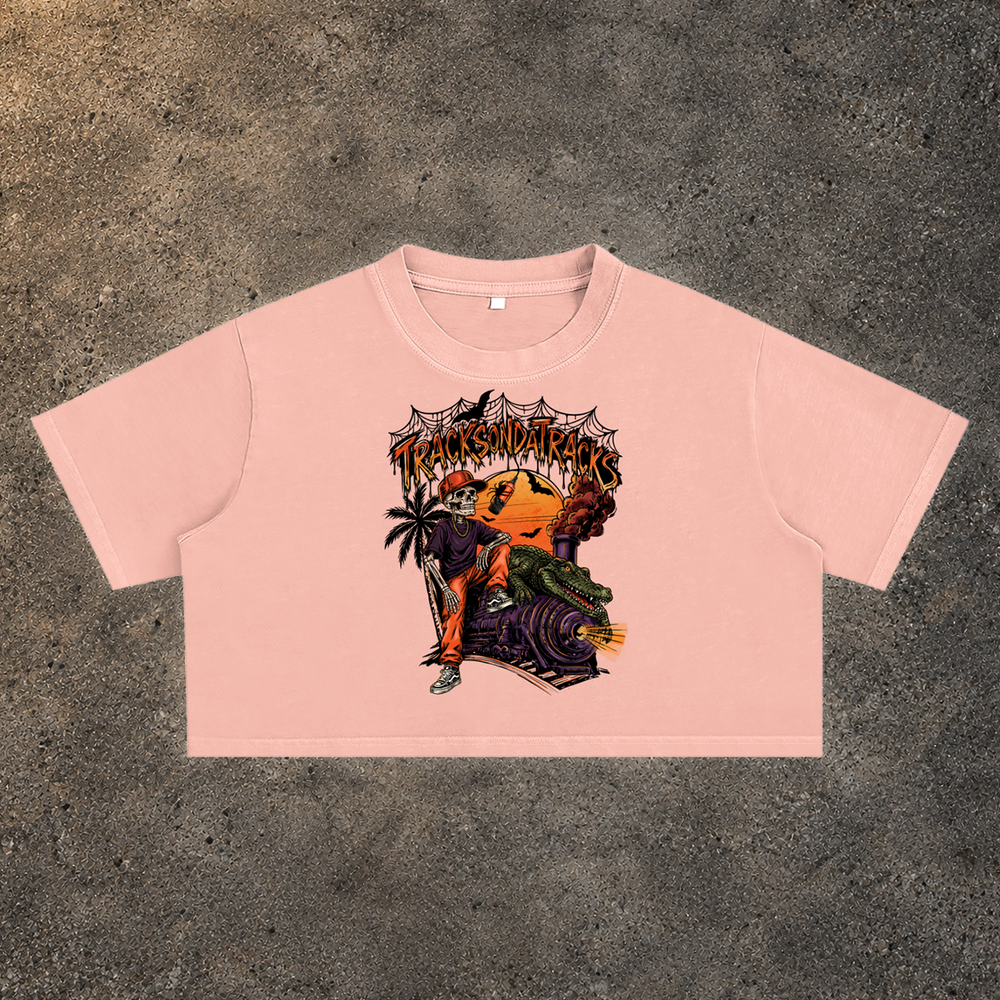 Graveyard Shift Women’s Crop Tee